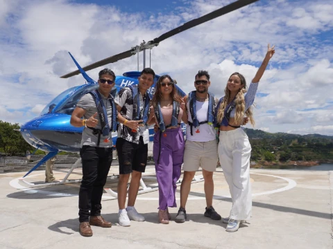 Guatapé Experiencia en Helicóptero 4
