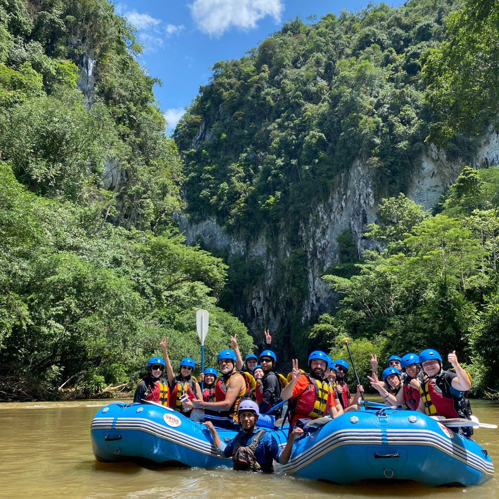 Tour de Aventura Privado Rafting en Rio Claro